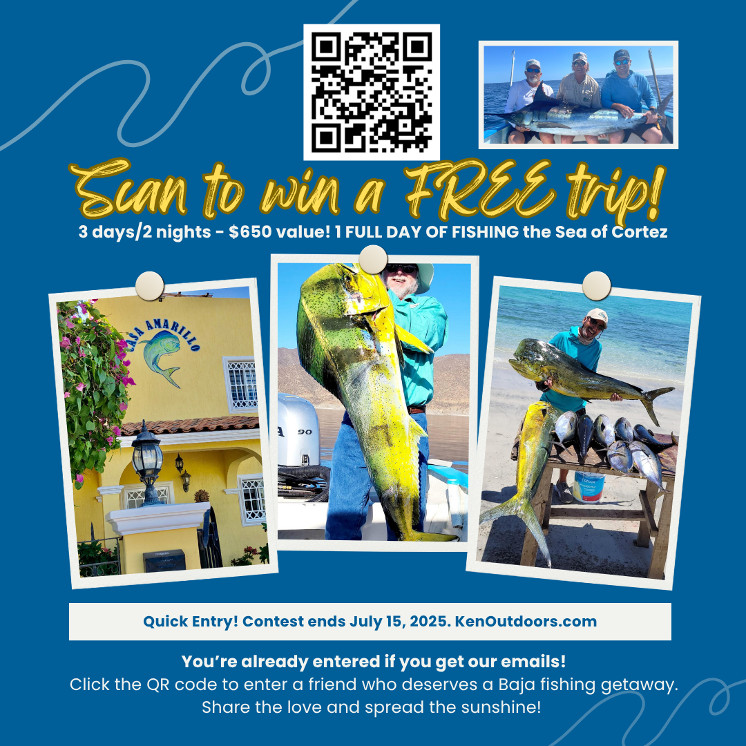Fishing trip giveaway 6-2025 Win a FREE fishing trip!